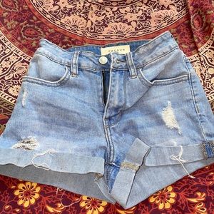 Light wash PacSun shorts